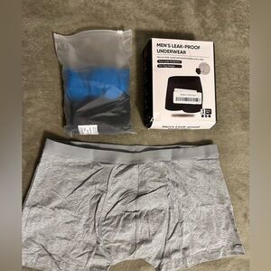 Men’s Incontinence Cotton Briefs/Leakproof/Washable & Reusable, XL New in Box